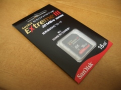 SanDisk　【 ExtremeⅢ 30MB/s EDITION 16GByte 】